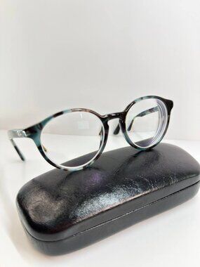 Ray-Ban RB 5380 5949 Designer Prescription Eyeglasses – Blue Tortoise Pattern